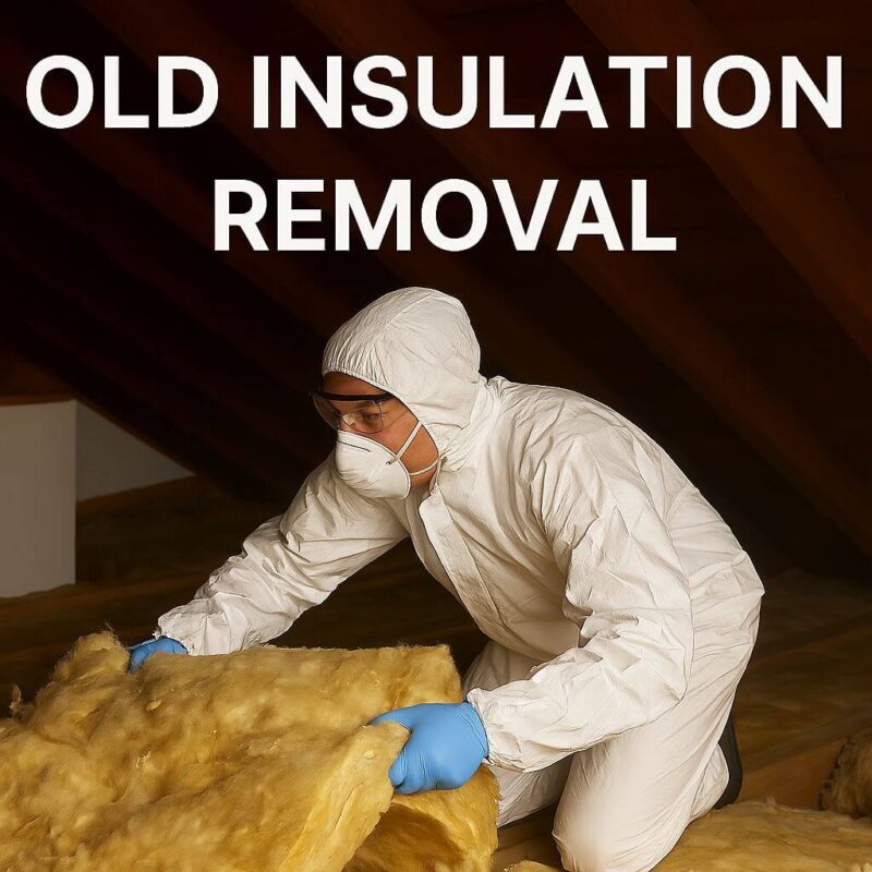 Old Insulation Removal